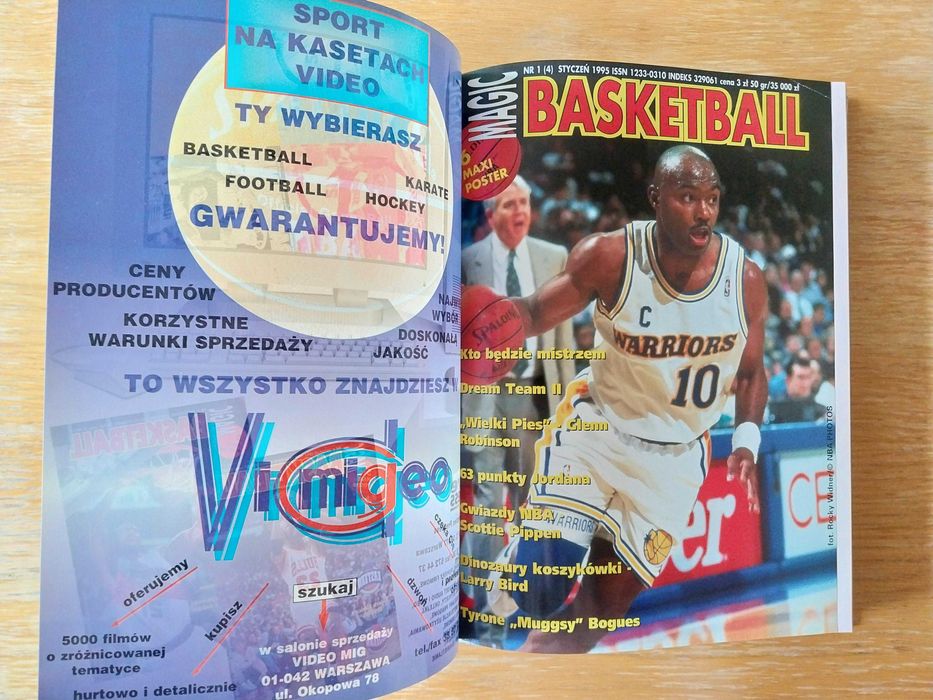 Magic Basketball – miesięcznik 1994/1995 / opr introlig