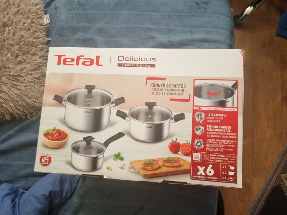 Garnki Tefal nowe