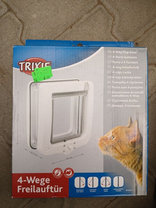 Drzwiczki dla kota 4-way trixie
