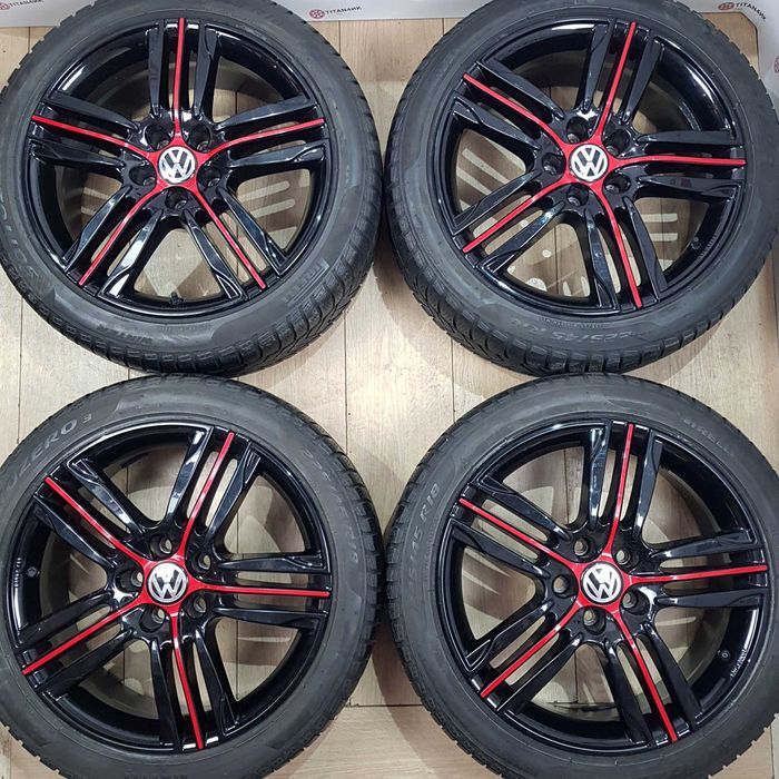 Диски VW R18 5x112 T-Roc Golf Jetta Skoda Karoq Superb Octavia Audi A4 A6