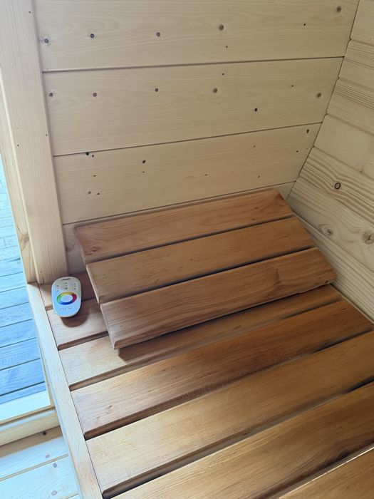 Sauna Typu Beczka 300 cm z Piecem Elektrycznym 9 KW  Wi-FI