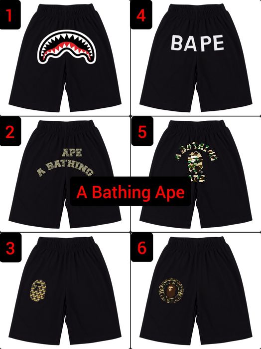 БЕЗ ПЕРЕДОПЛАТ ‼️ Шорти Bape , Jordan PSG , Chrome Hearts , Trapstar..