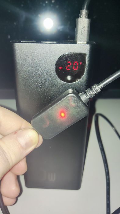 Кабель Type C- DC , 5.5×2.1 , 20v. для роутера/ноутбука