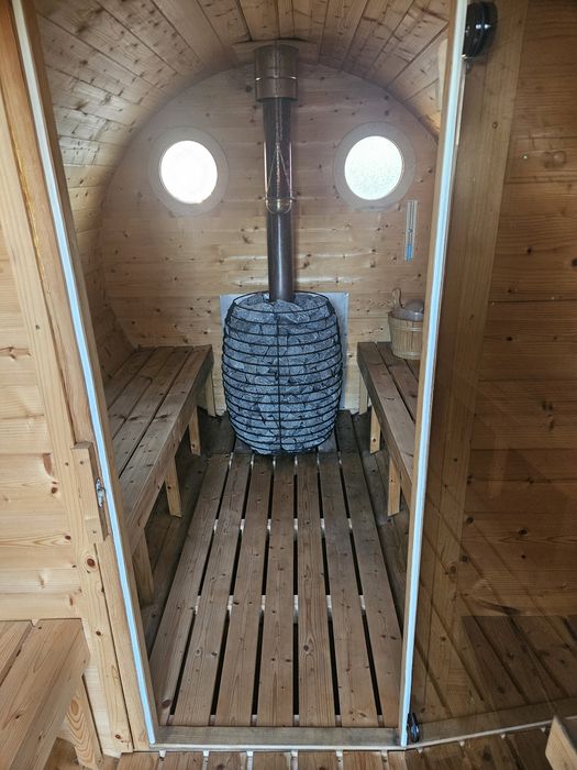 Sauna beczka 3.5 metra