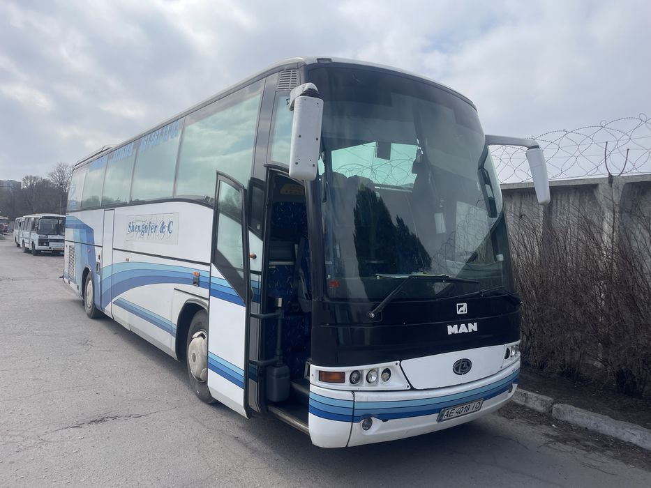 Пасажирські перевезення MAN 55 місць,розвезення працівників