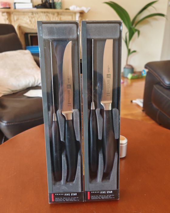 ZWILLING FIVE STAR Zestaw 2 noży do steków 12 cm