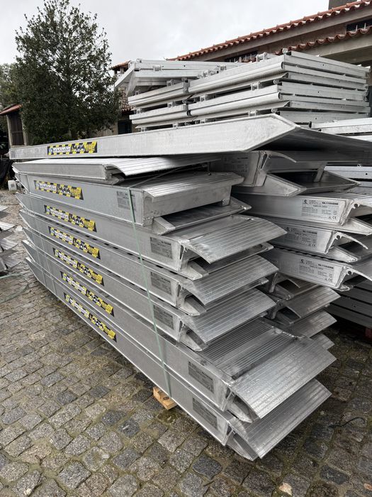 Rampas em alumínio certificadas