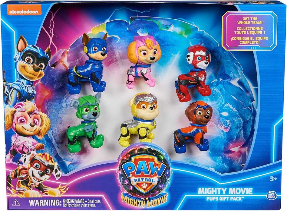 PSI PATROL - Paw Patrol Movie - Zestaw 6 figurek
