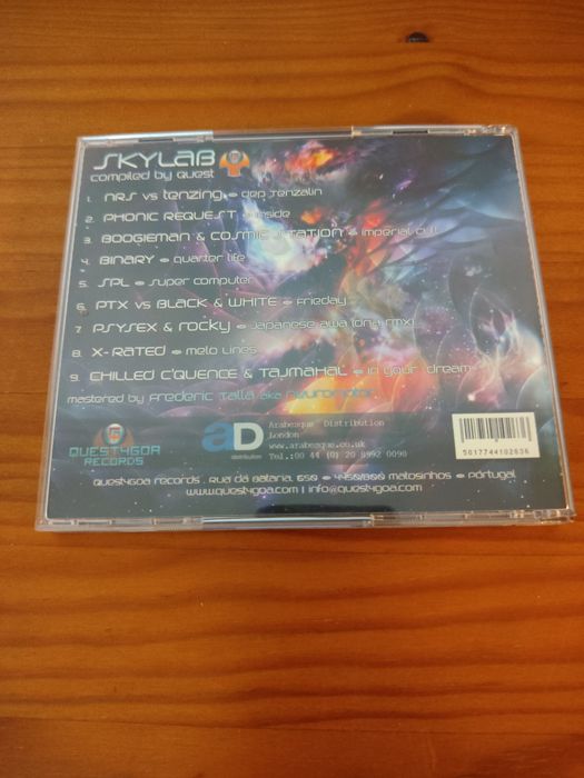 CD música psy-trance (Skylab)