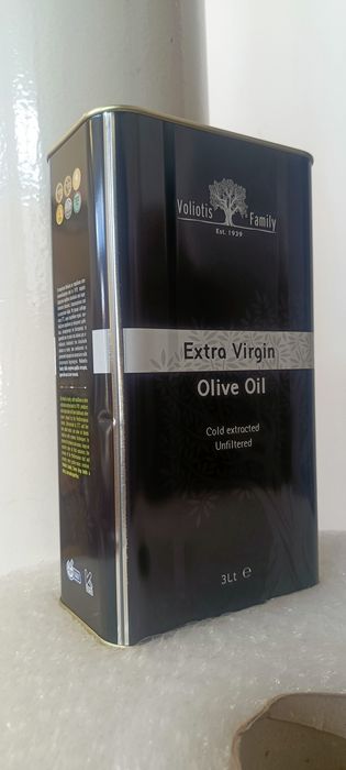Oliwa z oliwek grecka niefiltrowane świeża  3L
