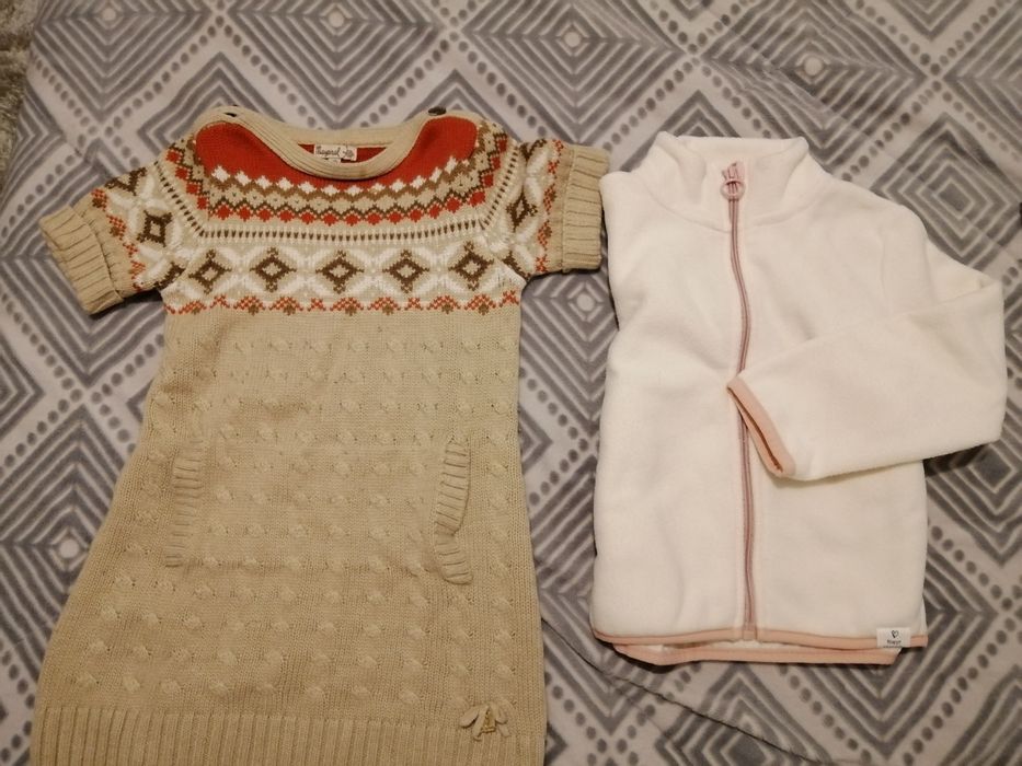 Lote de roupa de inverno de menina 4-5anos