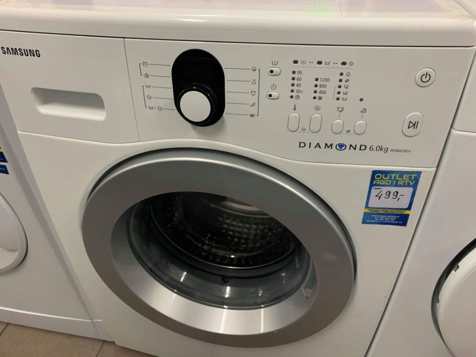 Outlet Agd Krakowiaków 64 Warszawa Pralka Samsung Sprawna z Gwarancją