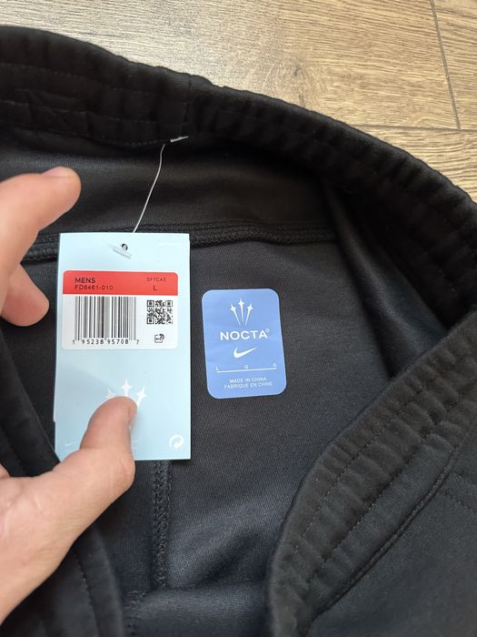 Штани NIKE X Drake NOCTA tech fleece Black штани найк нокта