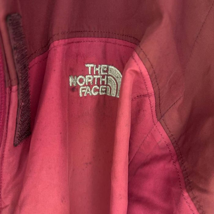 ‼️-50%‼️ Куртка tnf ветровка бардовая съемной флисокой