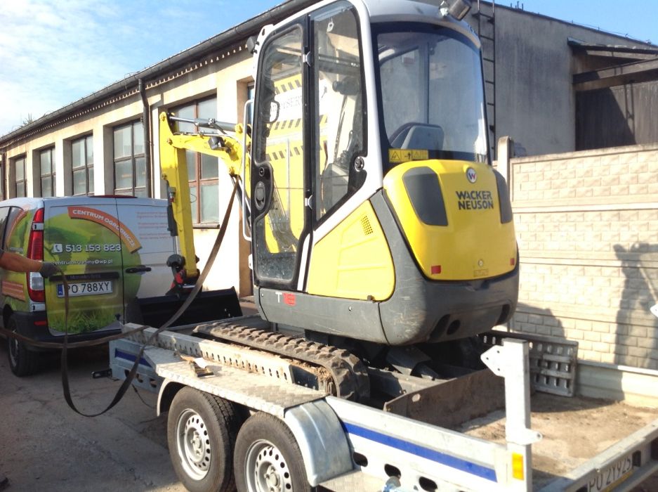 Wynajem Mini Koparka Minikoparka Laweta Wypożyczalnia