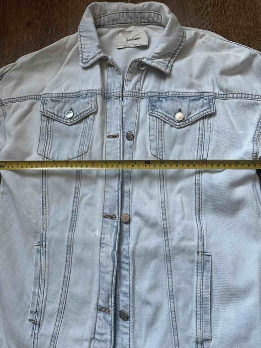 Джинсова куртка оверсайз жіноча Stradivarius розмір S