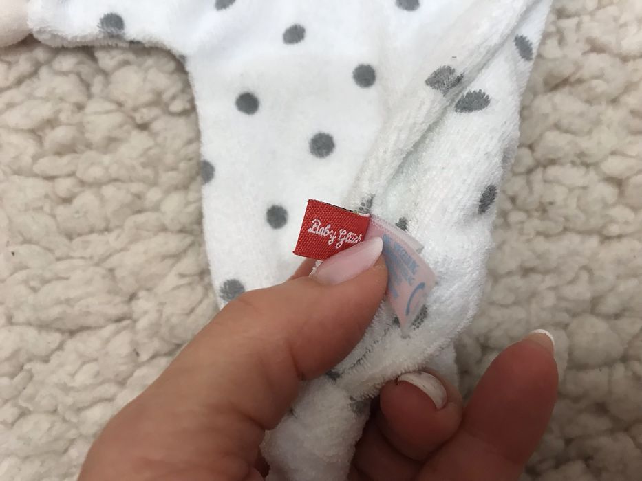 Przytulanka zabawka szmatka niemowlęca mała lalka