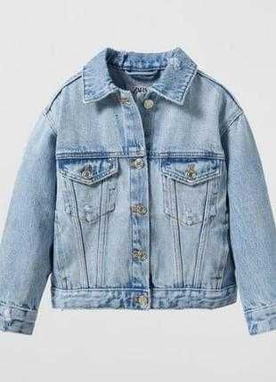Джинсова курточка стан нової zara