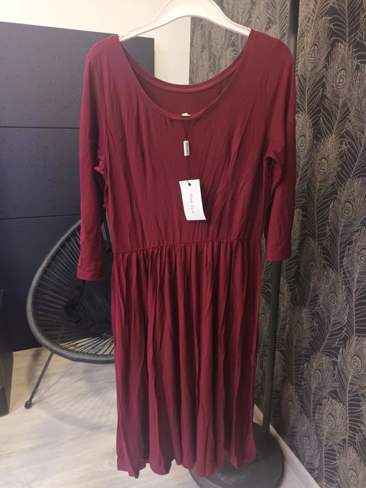 Nowa sukienka Marie Zélie Limosa Burgund  40