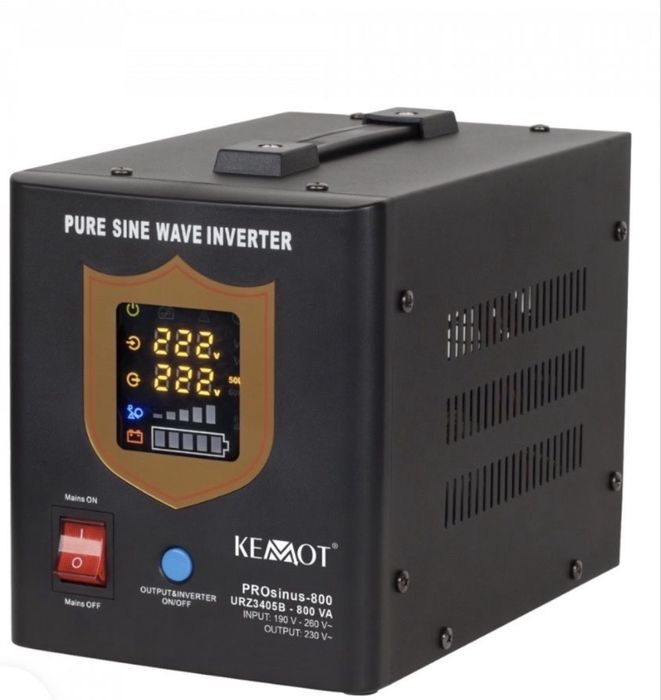 В наявності ! Комплект ДБЖ 800 + гелевий акумулятор 100 A LCD