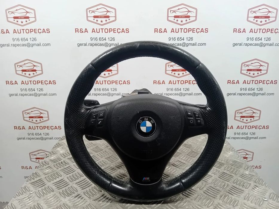 Volante com Airbag BMW PACK M SERIE 3 E90 E91 E92 SERIE 1 E81 E82 E87