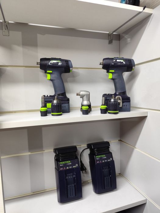 Festool T18+3 безщітковий акумуляторний шуруповерт Фестул