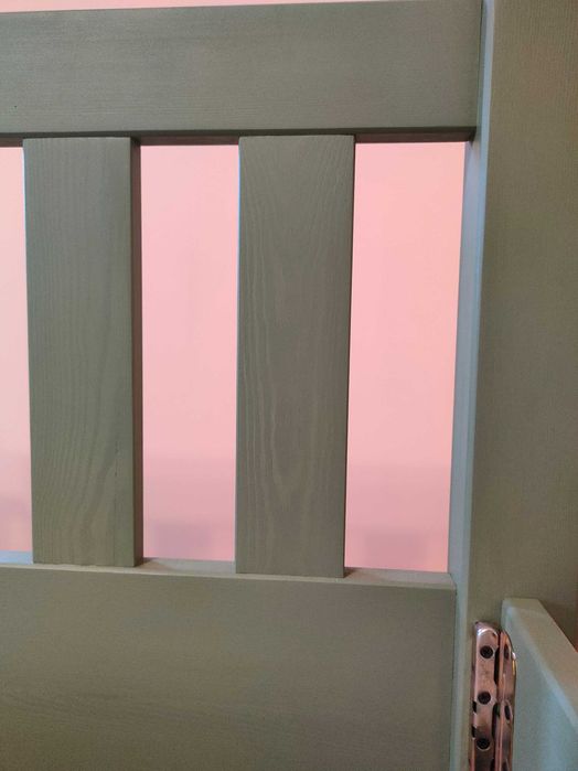 Nowe sosnowe łóżko drewniane 90x200 malowane