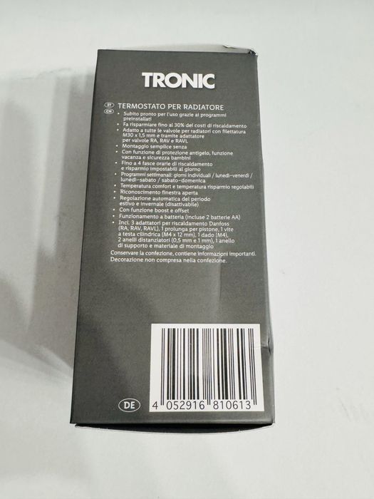 Glowica termostatyczna cyfrowa