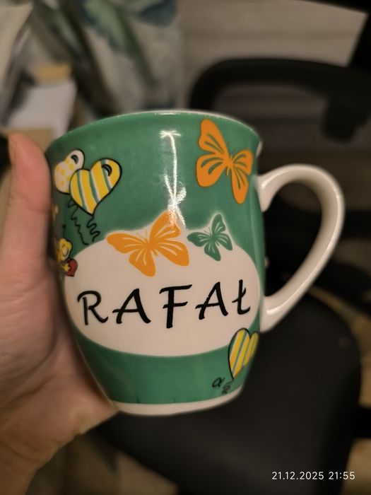 Kubek Z imieniem Rafał
