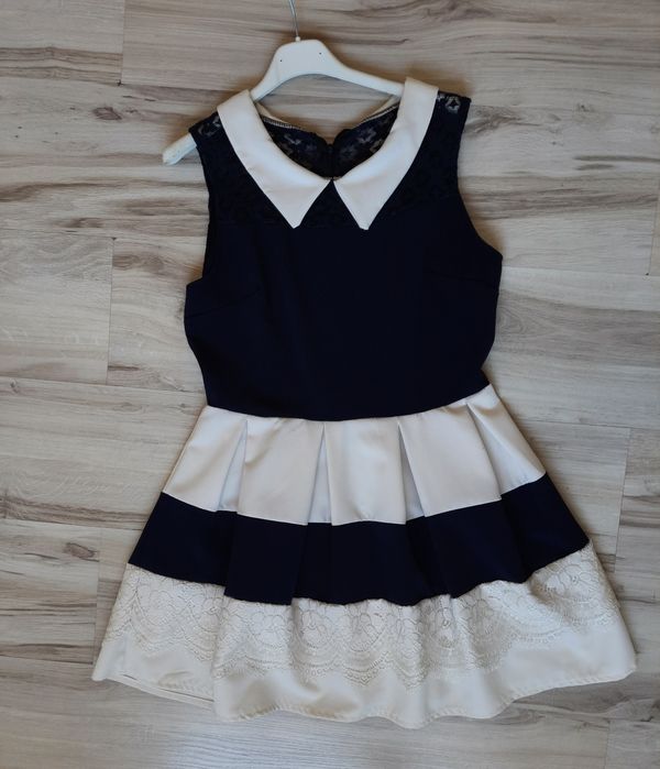 Sukienka weselna rozkloszowana L