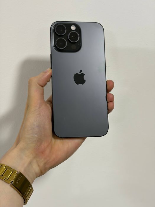 IPhone 16 Pro Max 256gb Black Titanium бу гарний стан коробка