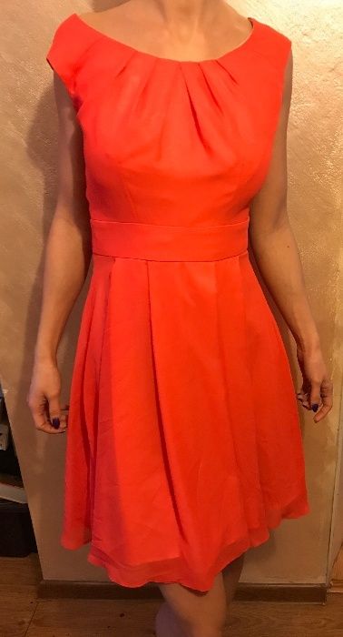 NOWA sukienka koktajlowa rozkloszowana