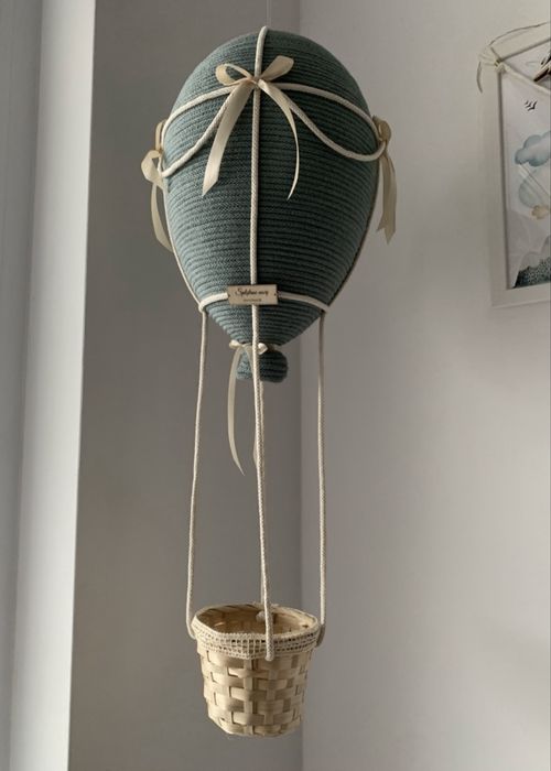 Balon makrama wisząca ozdoba do pokoju dziecka