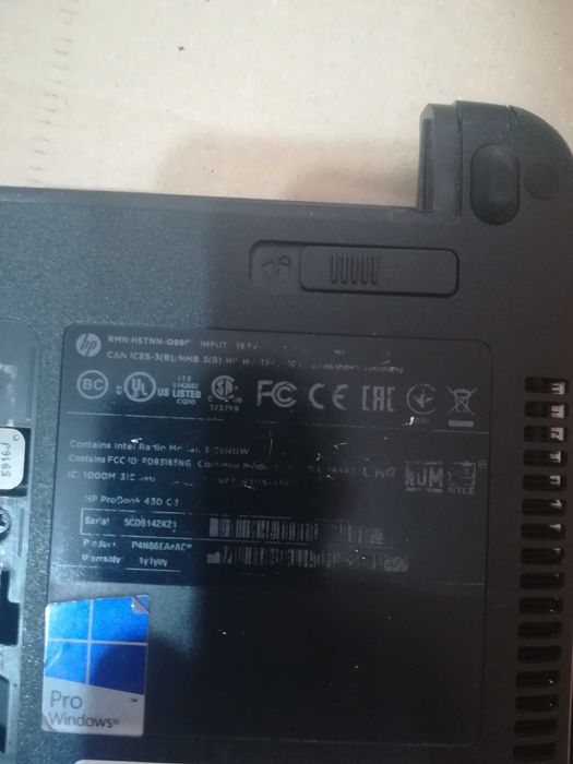 Разборка HP ProBook 430 G3