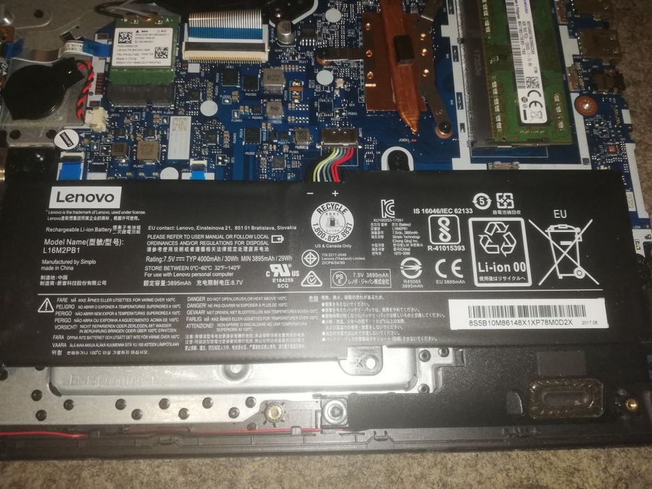Bateria lenovo model L16M2PB1 Z laptopa 320-15iap