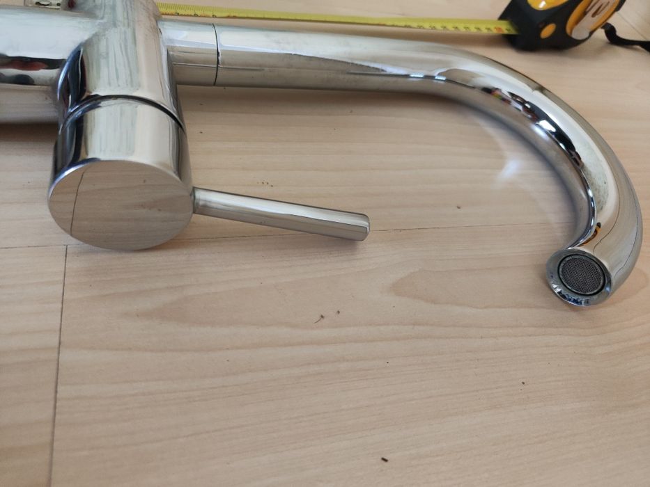 Torneira de cozinha, usada