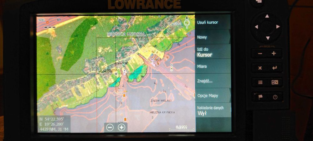 Mapa Navionics Platinum 644L Polska, Bałtyk, Skandynawia - cieniowana