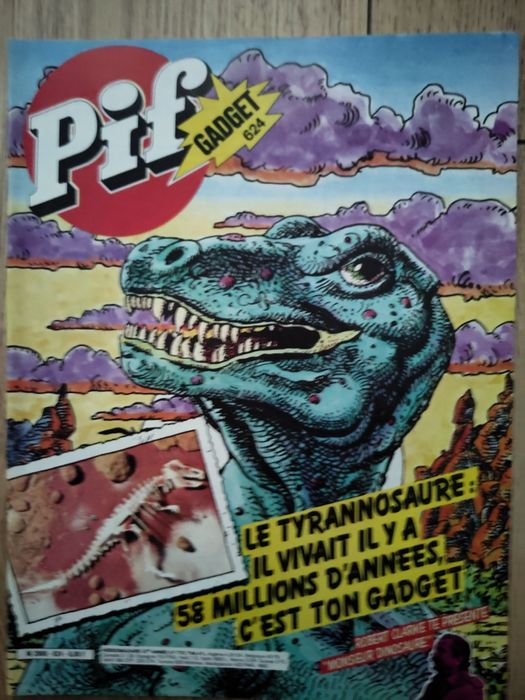 Оригінальний журнал коміксів PIF  (ПІФ) французькою мовою.