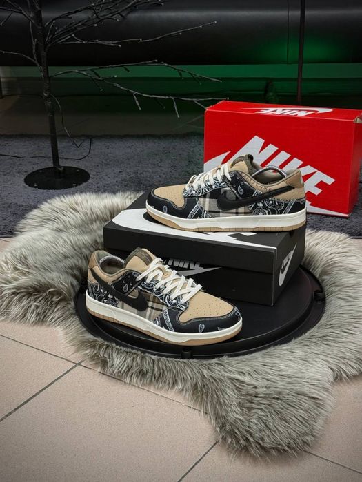 ТОП! Кросівки Кросівки Nike SB Dunk Low x Travis Scott 41 42 43 44 45