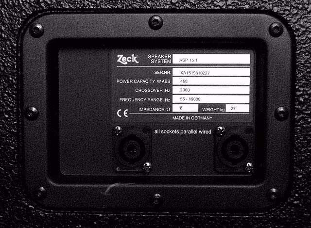 Kolumny estradowe ZECK ASP 15,1 Rzeszów • OLX.pl