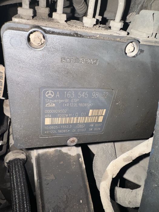 Блок ABS ESP mercedes ml w163 рестайл шрот