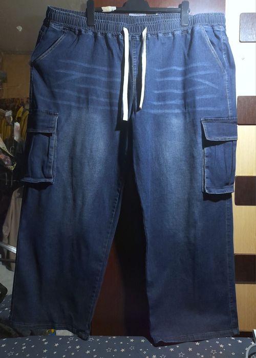 Ого-го какой размерчик новые джинсы Карго с кулиской батал 6XL