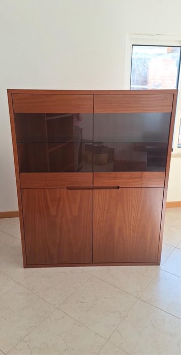 Vendo mobília de sala (estante, móvel tv e garrafeira/louceiro