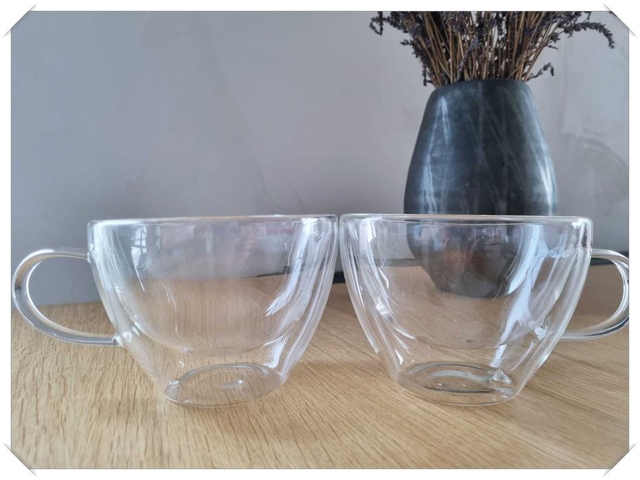 Szklanki/filiżanki termiczne do kawy 380 ml 2 szt. NOWE
