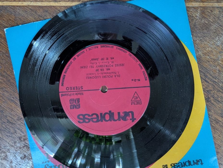 Vinyl 7" / ZHP Gawęda – Jesteś potrzebny tej ziemi 1977 Tonpress