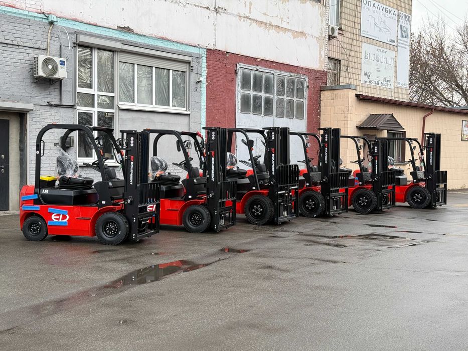 Новий вилочний навантажувач EP 18T8 1.8т/3м бок.зміщ 2025р гарантія 2р