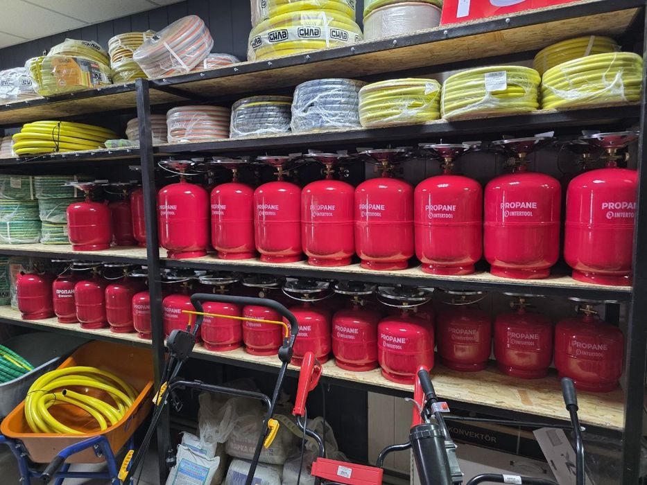 Кемпінговий комплект газовий 5-8л/ Газовий балон і пальник / Прімус