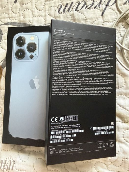 Sprzedam niebieski Iphone 13 Pro z pamiecią 512 GB