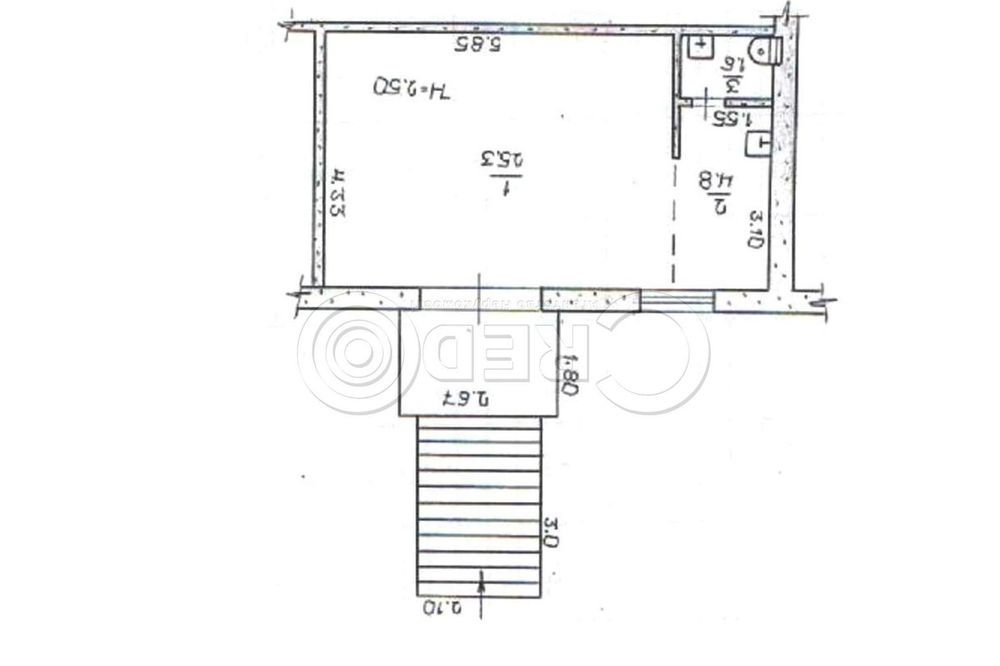 Επαγγελματικός χώρος, 32 m²
