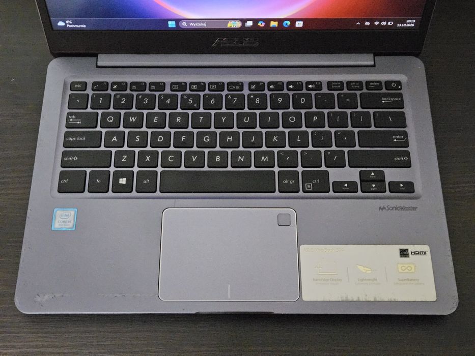 Laptop Asus Vivobook S14 i5 SSD 14"